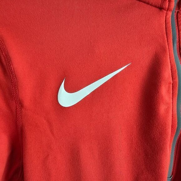 Nike Canada Pro Elite Running 1/2 Zip Lightweight Running Jacket Small S Red New - Picture 8 of 14
